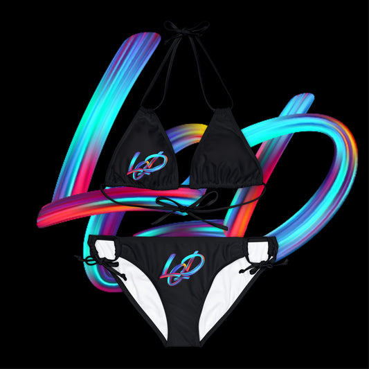 Strappy Bikini Set (AOP)