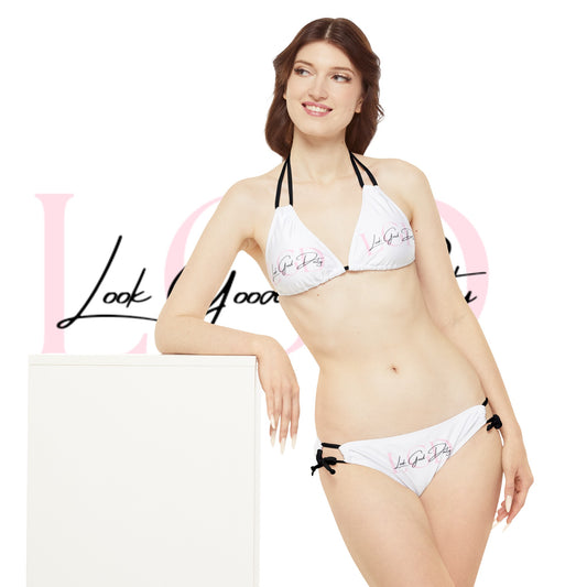Strappy Bikini Set (AOP)